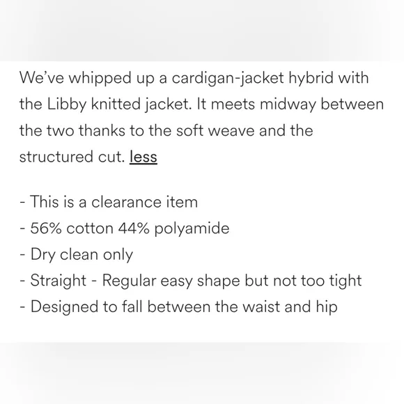 Boden White Cardigan with Rainbow Trim - Picture 5 of 6